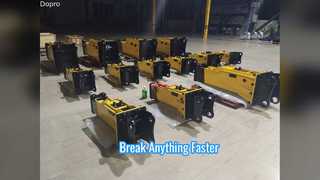 Heavy Duty Hydraulic Breaker Hammer Performance