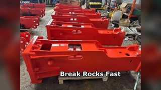 Hydraulic Breaker Hammer Rock Κατεδάφιση σκυροδέματος