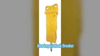 Rock Breaker Power 155mm Chisel Max Impact